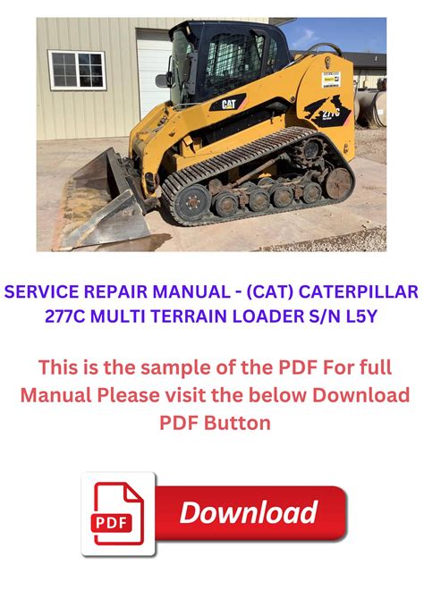 free operators manual for cat 277b skid steer|cat 277c service manual.